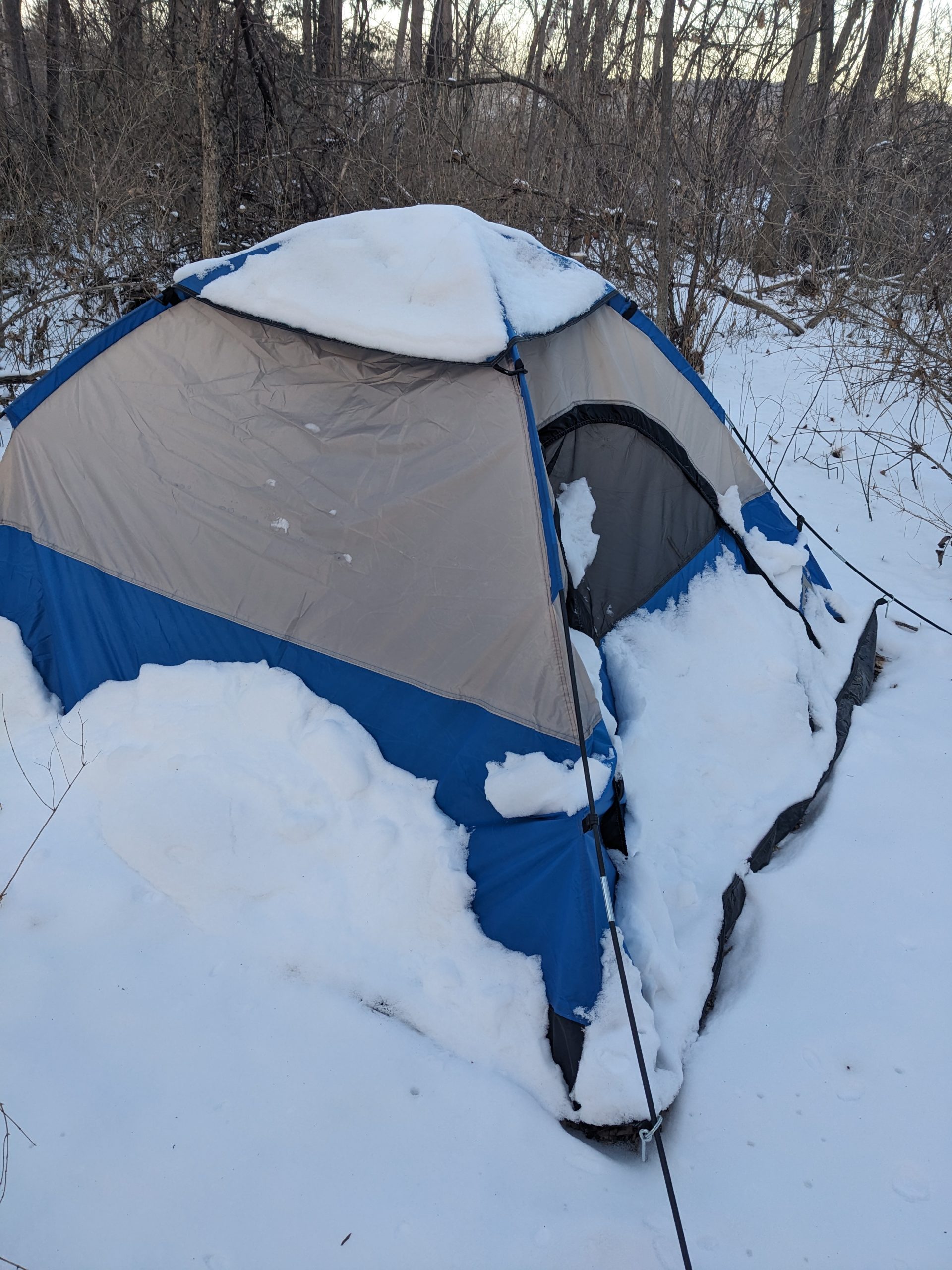 Campsite visited during the 2025 Point In Time Count in Lower Grafton County.